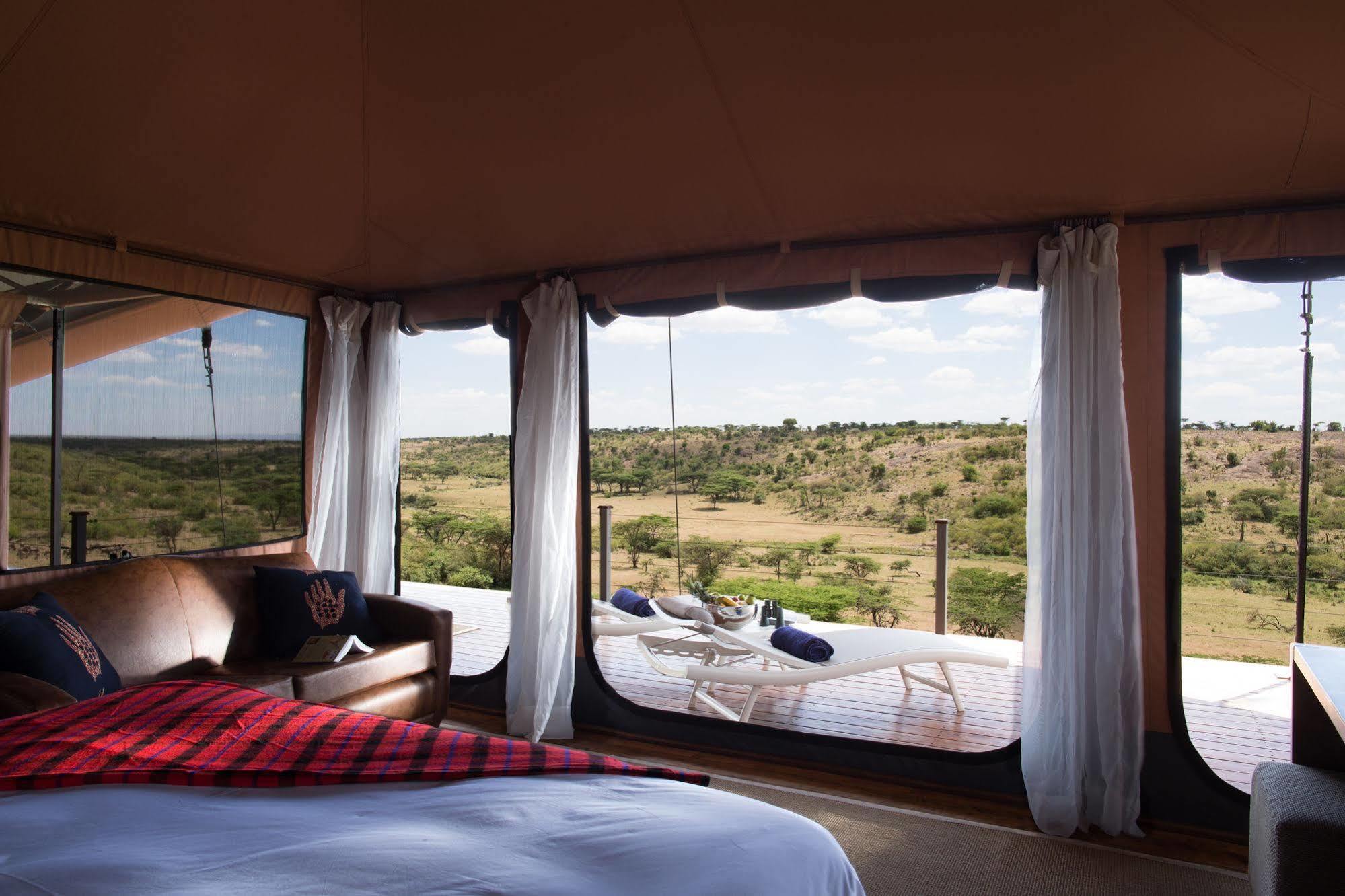 Отель Mahali Mzuri Масаи-Мара Экстерьер фото