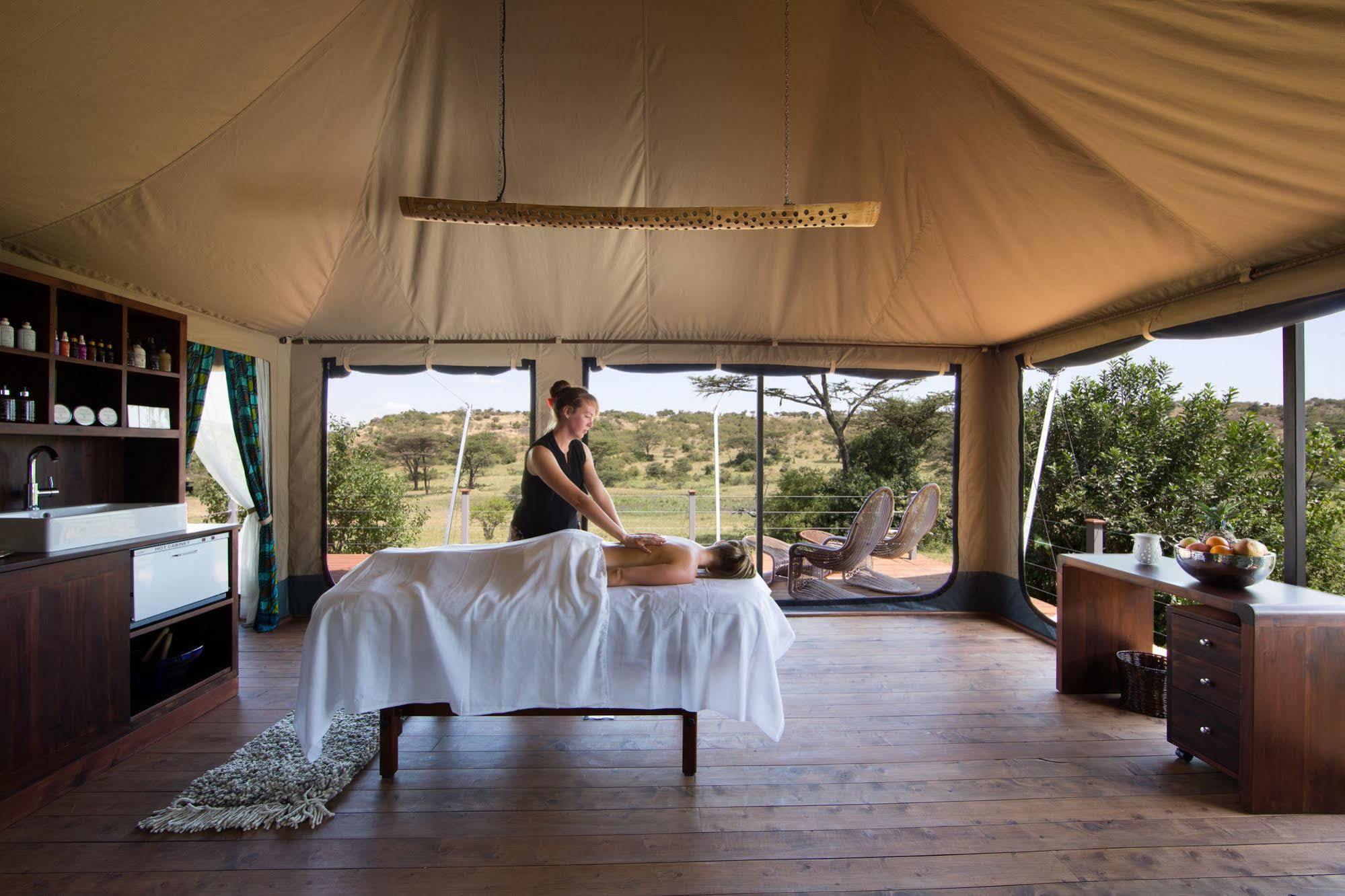 Отель Mahali Mzuri Масаи-Мара Экстерьер фото
