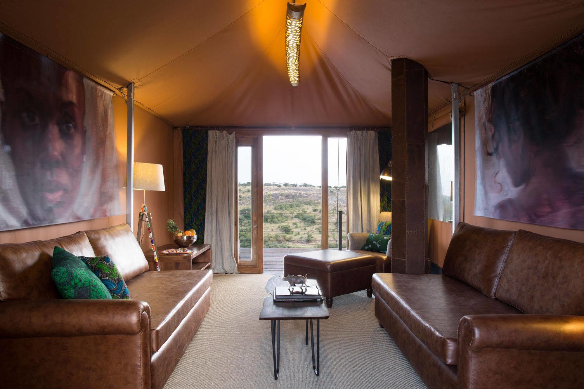 Отель Mahali Mzuri Масаи-Мара Экстерьер фото